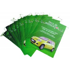 Bandeirola 21x30cm - 4x0 cores - papel offset 120g - com vinco